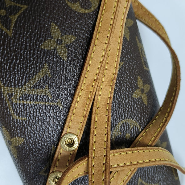 TWIN PM Monogram Coated Canvas Brown