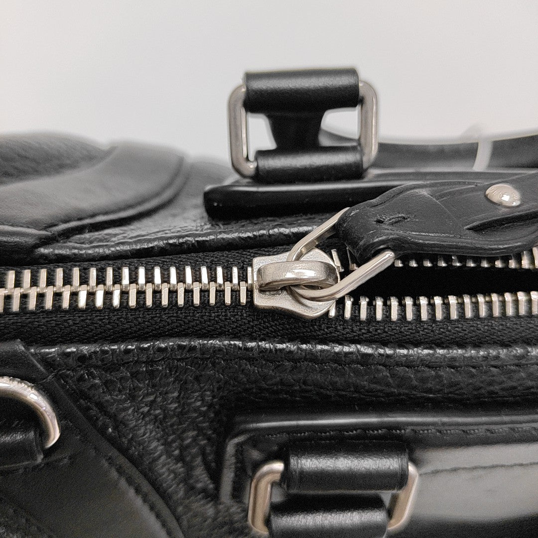 BIKER PM Calfskin Black