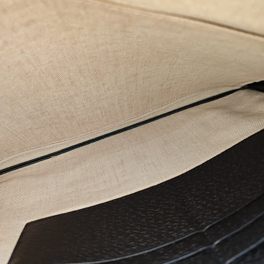 Calfskin Clutch Black