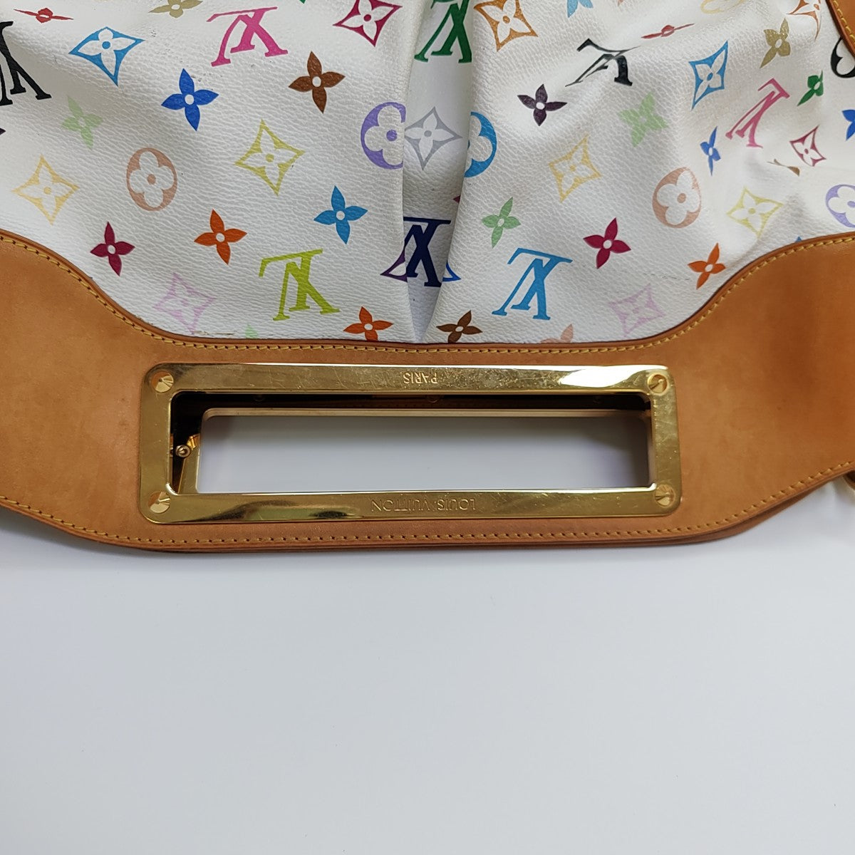 LV × TM JUDY Monogram Coated Canvas White