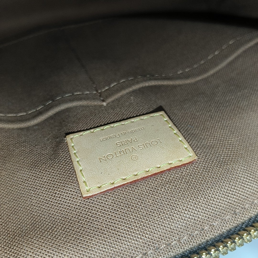 TIVOLI PM Monogram Coated Canvas Brown