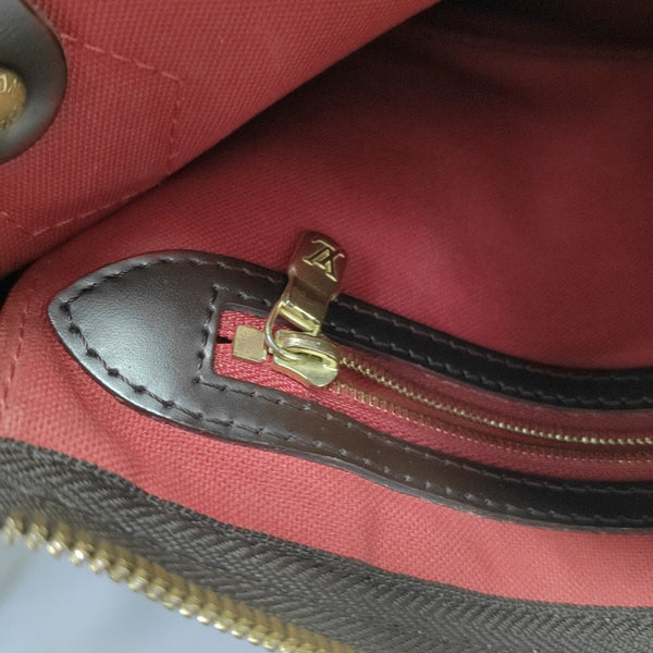 SPEEDY 25 Damier Ebene Coated Canvas Brown