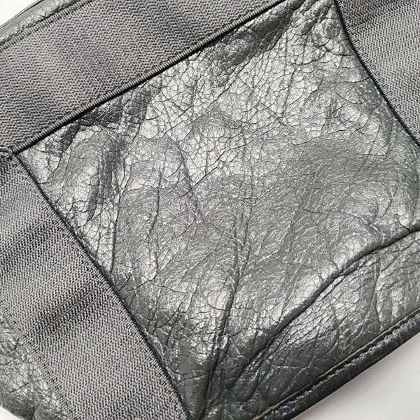 Navy XS Lambskin Gray