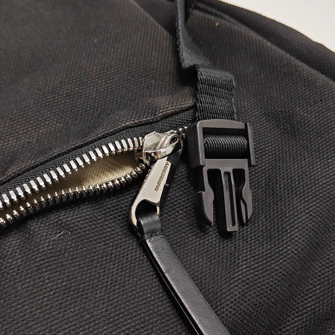 The Rucksack Canvas Black