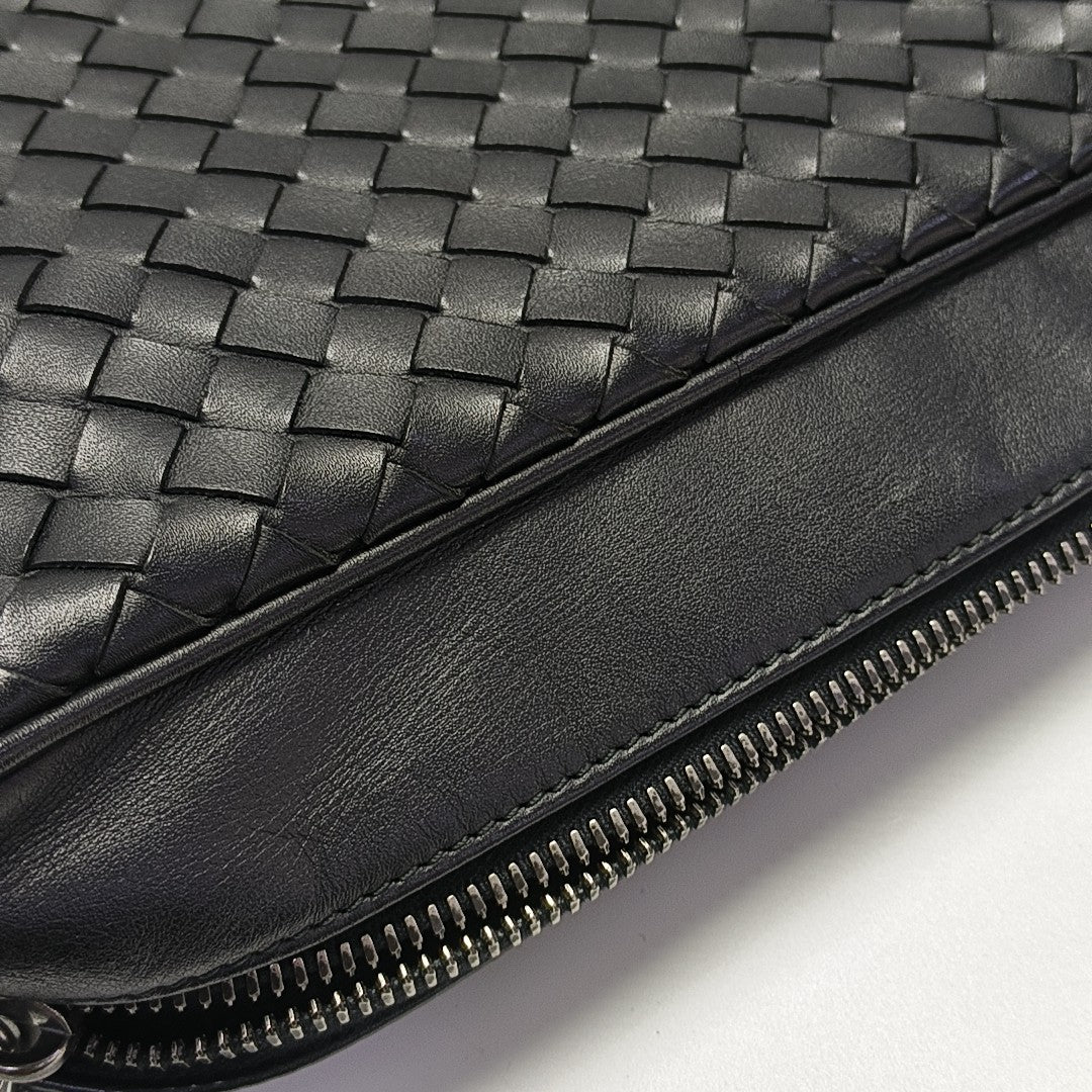 Calfskin Shoulder Bag Black