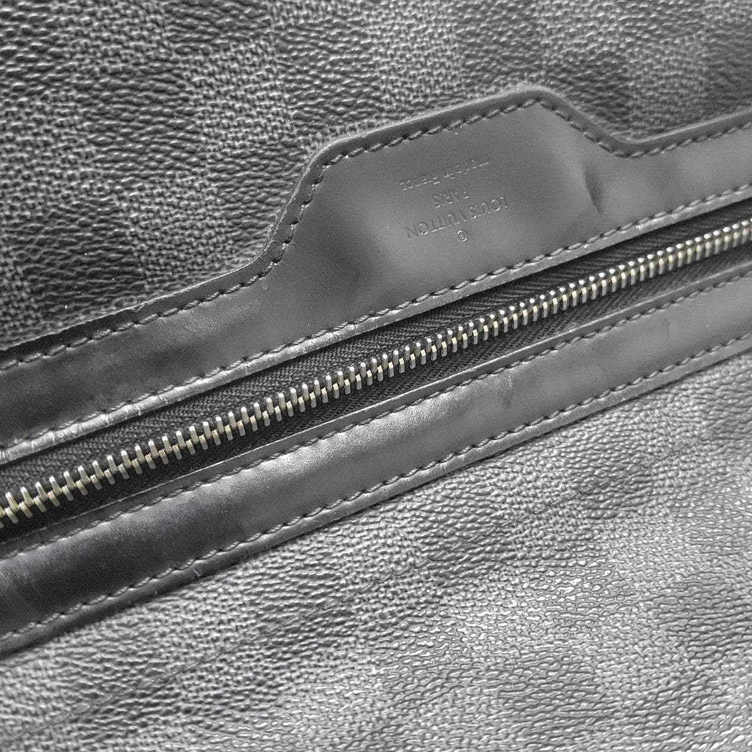 DANIEL Damier Graphite Coated Canvas Gray