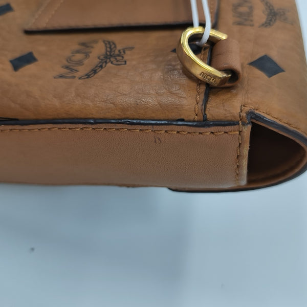 Viktor Visetos Small Monogram Coated Canvas Brown