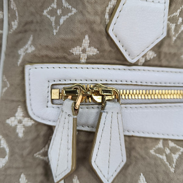 SABBIA BESACE Monogram Canvas Brown