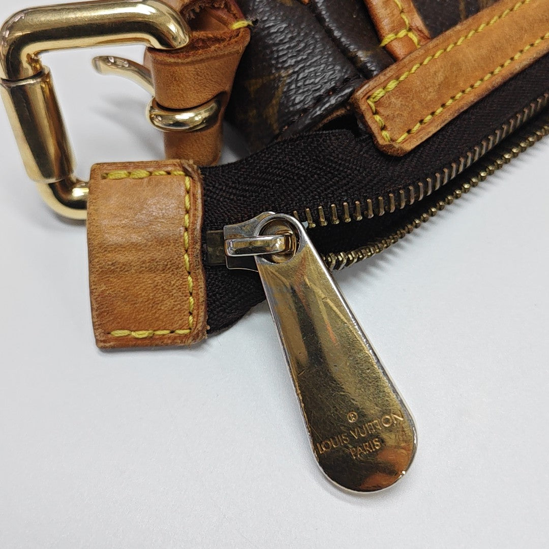 TULUM GM Monogram Coated Canvas Brown