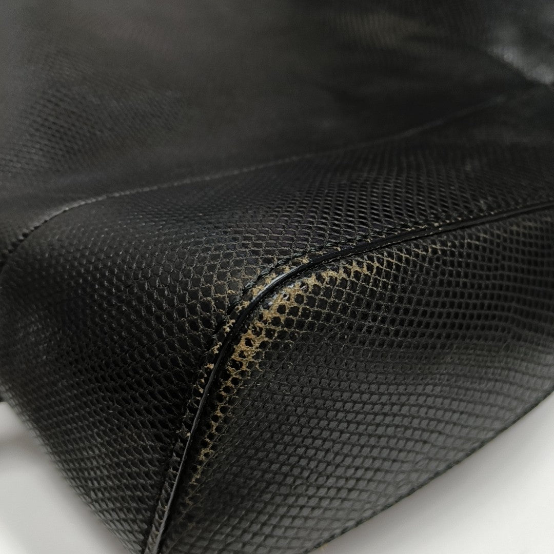 Phileas Calfskin Black