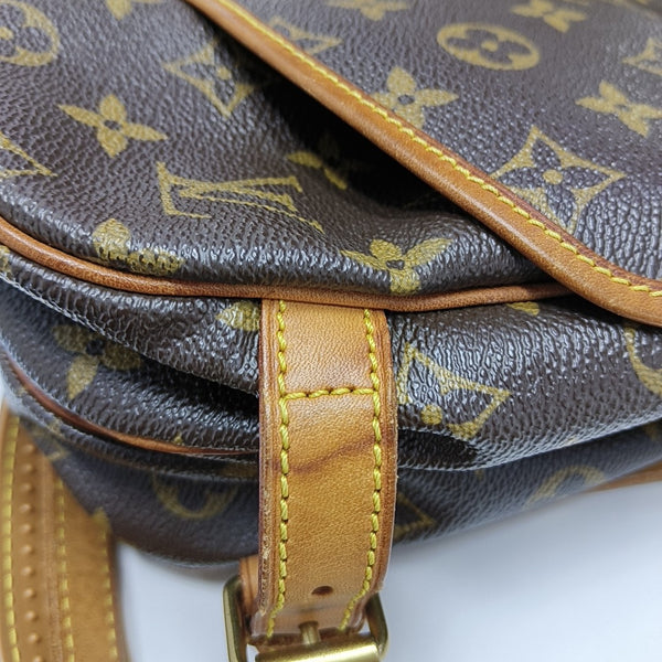 SAUMUR Monogram Coated Canvas Brown