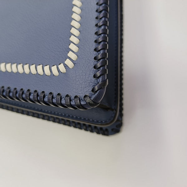 Peekaboo Mini Calfskin Blue