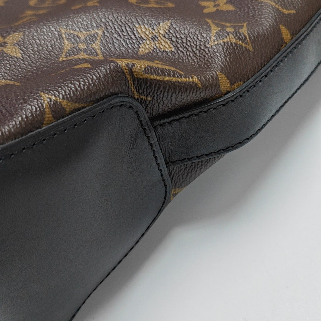 DAVIS Monogram Coated Canvas Brown