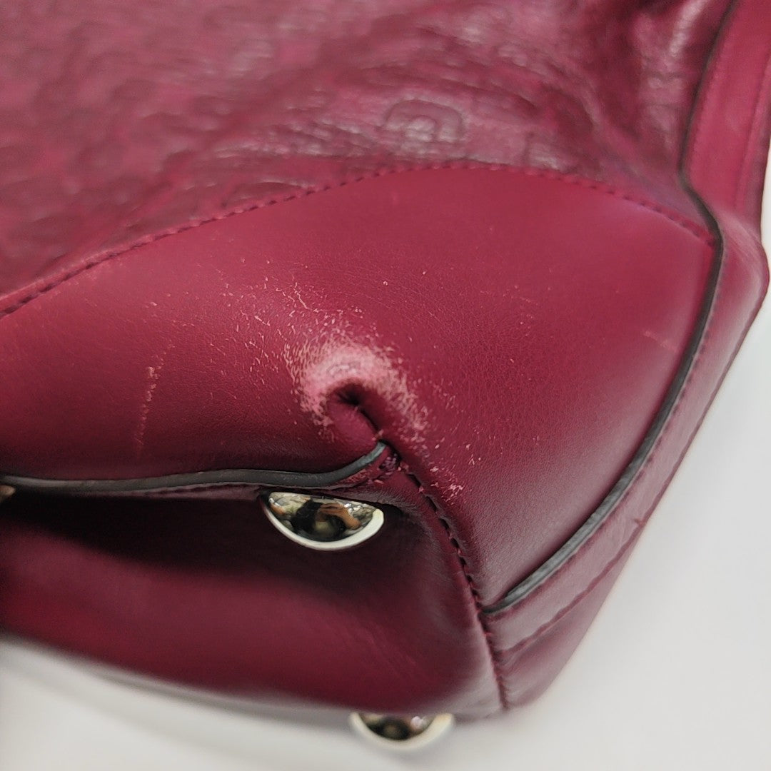 Calfskin Tote Bag Red