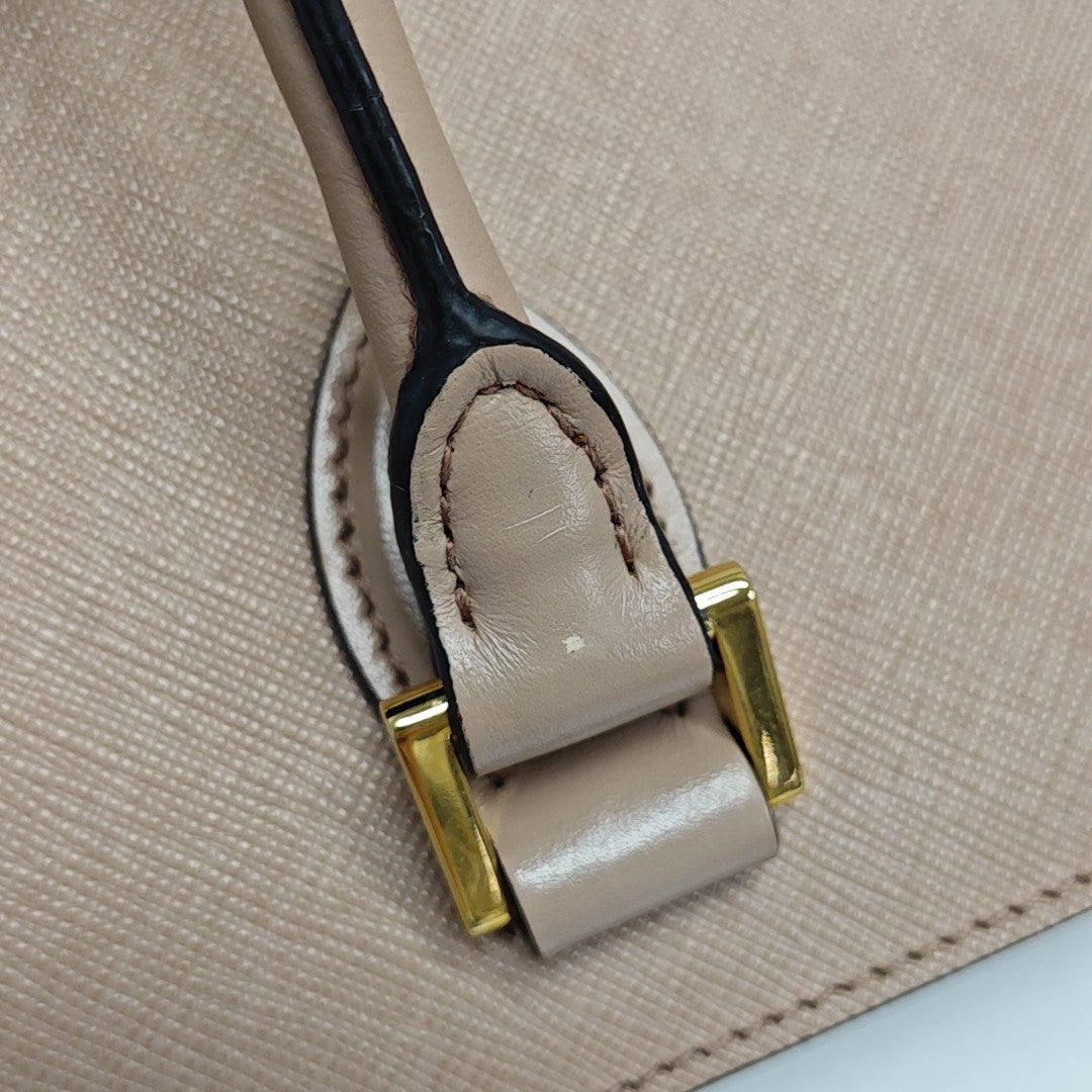 Saffiano Calfskin Tote Bag Pink
