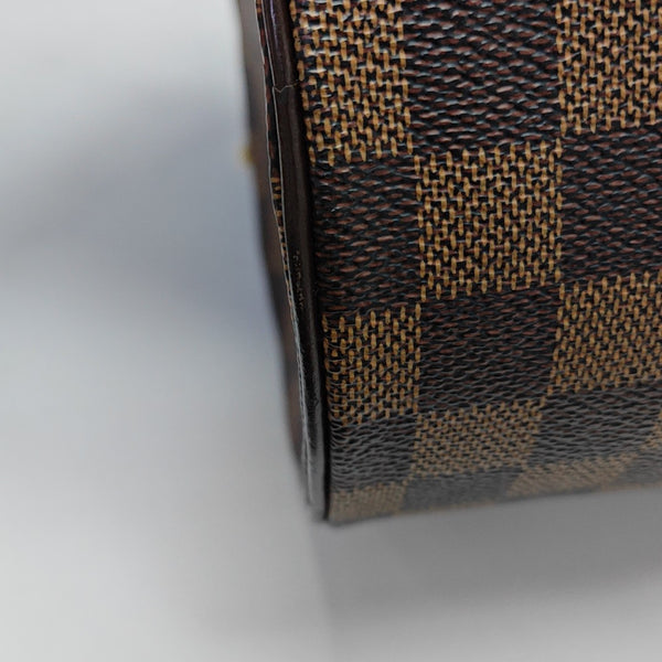 PAPILLON 30 Damier Ebene Coated Canvas Brown