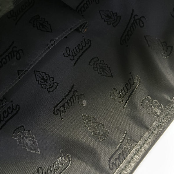 Ligne Shima Monogram Calfskin Black