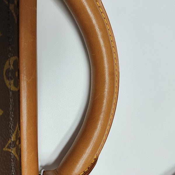 HUNTING Monogram Coated Canvas Brown