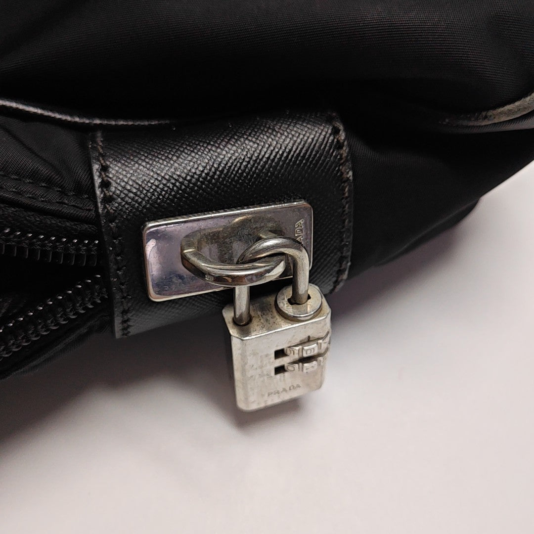 Nylon Tote Bag Black