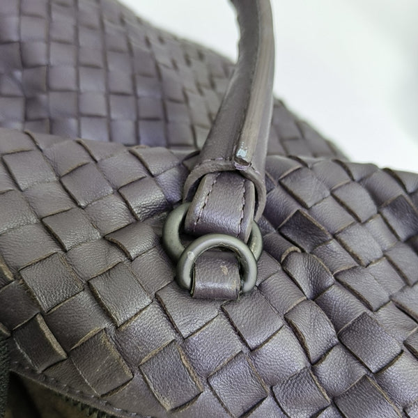 Lambskin Shoulder Bag Purple