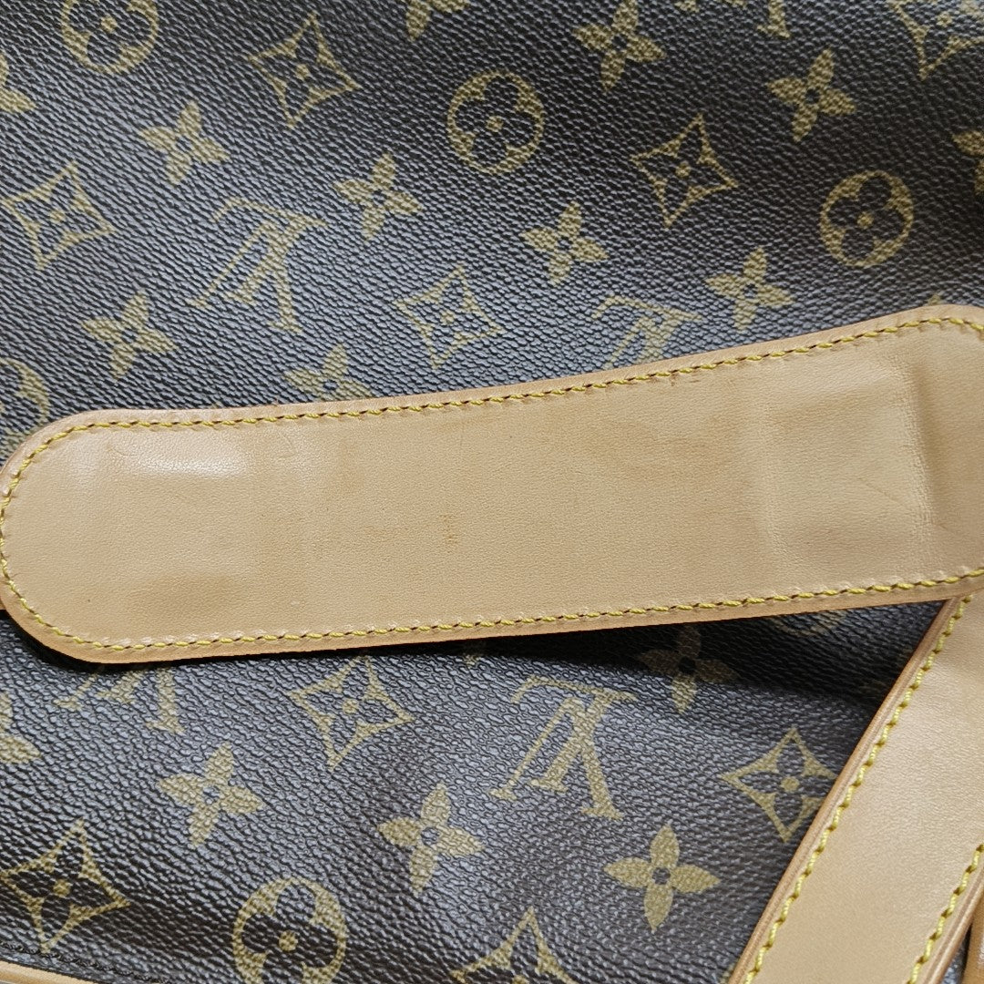 HUDSON GM Monogram Coated Canvas Brown