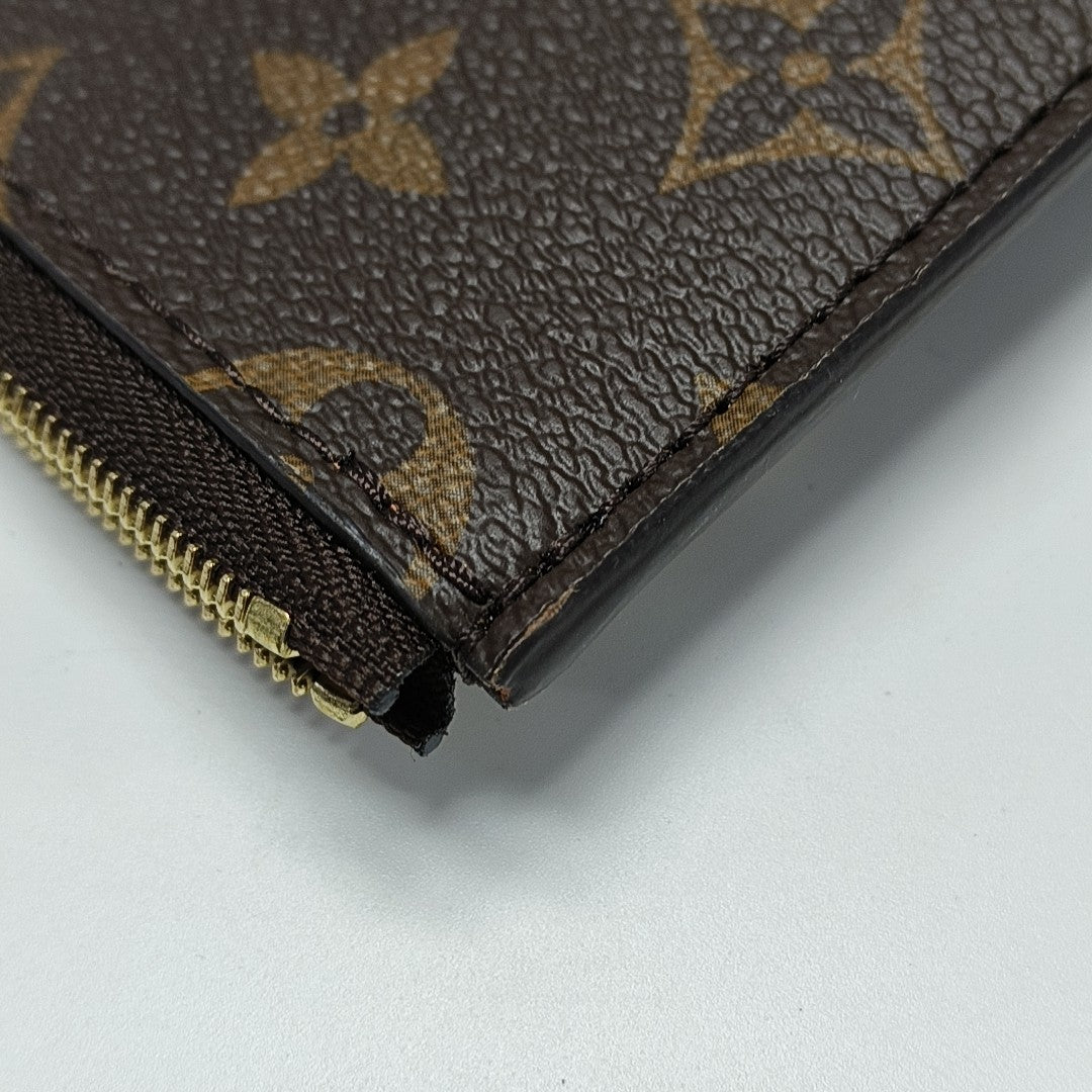 LOW KEY HOBO MM Monogram Calfskin Black