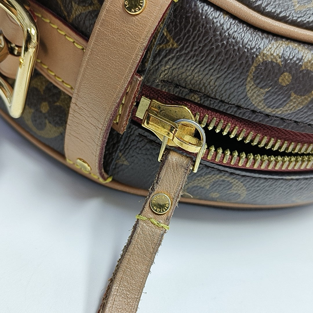 BOITE CHAPEAU MM Monogram Coated Canvas Brown