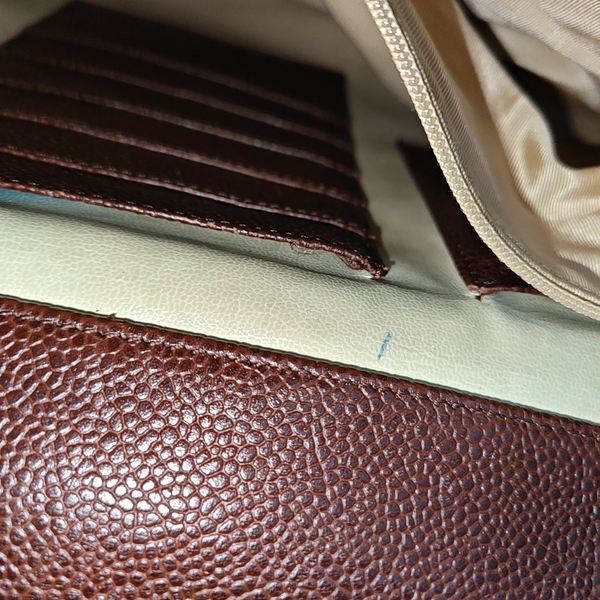 Grained Calfskin Brown
