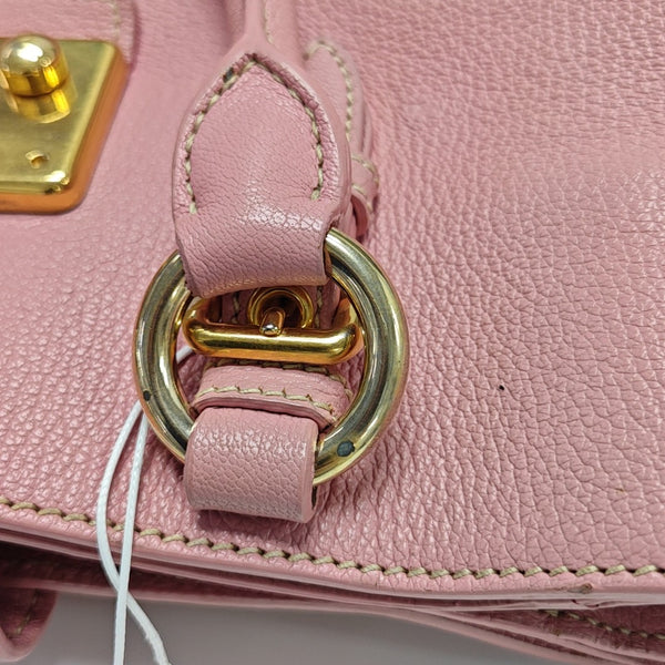 Calfskin Shoulder Bag Pink