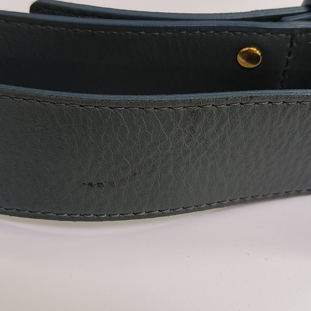 Chloé C Small Calfskin Blue