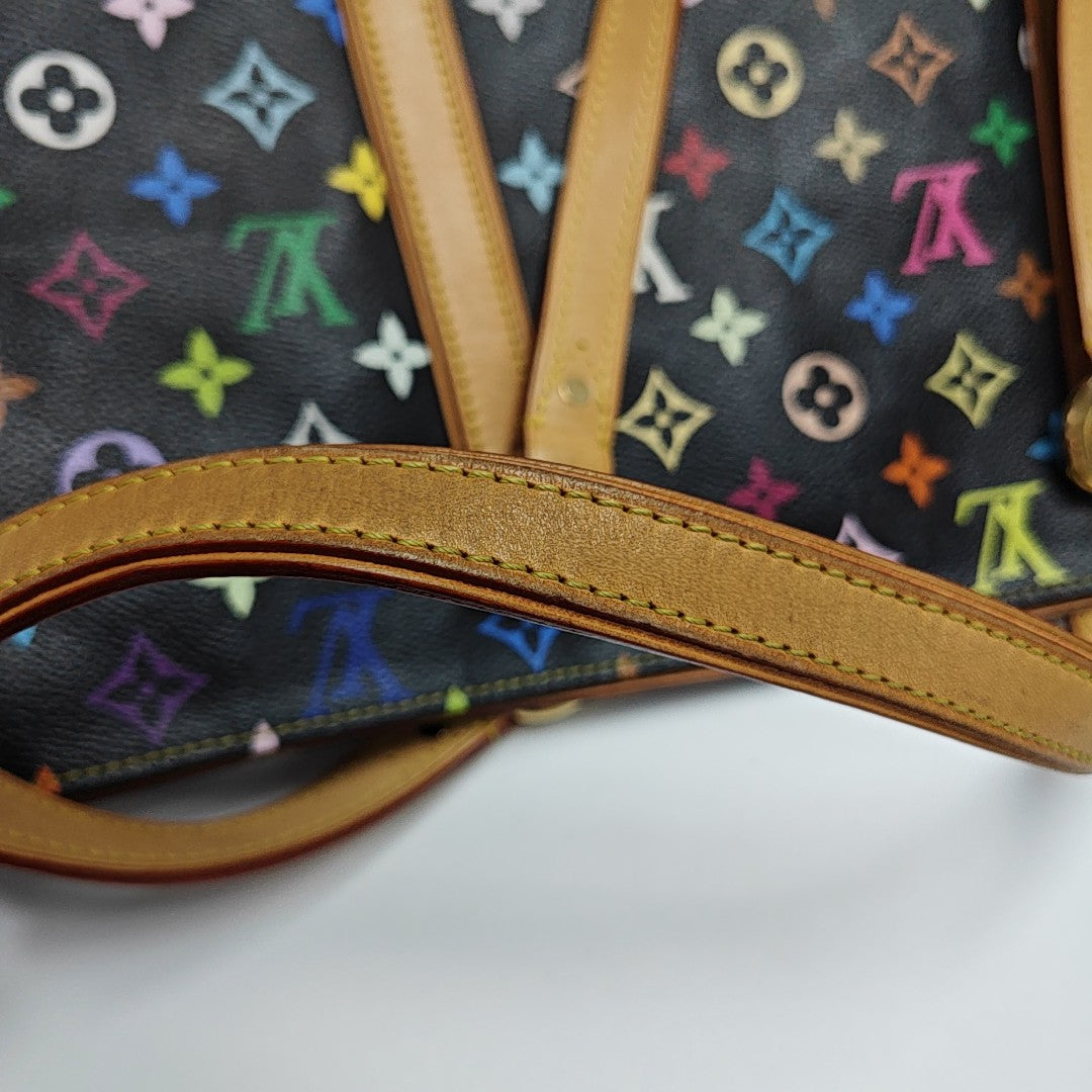 LV × TM AURELIA Monogram Coated Canvas Black