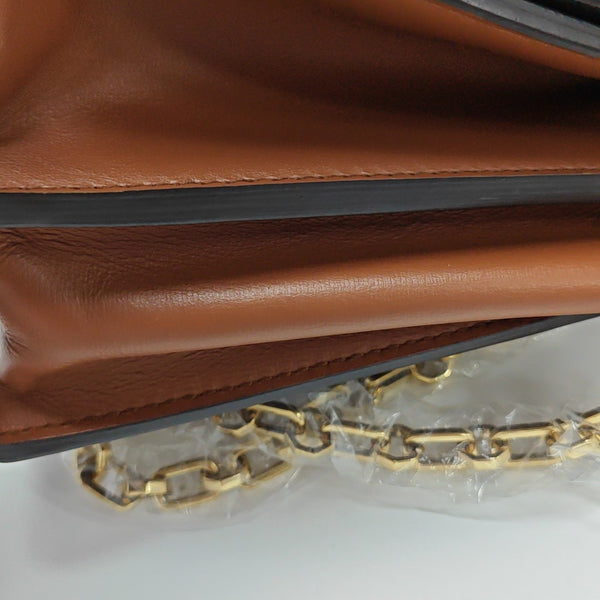 DAUPHINE MM Monogram Coated Canvas Brown