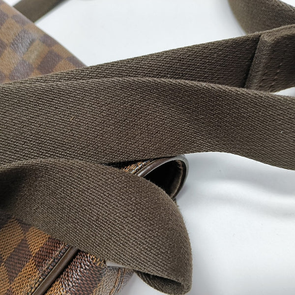 BROOKLYN Damier Ebene Coated Canvas Brown