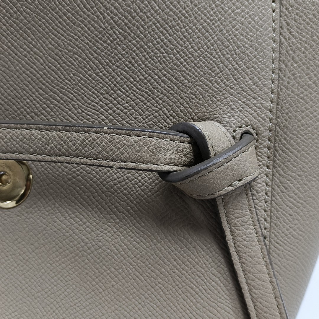 BELT Nano Calfskin Gray