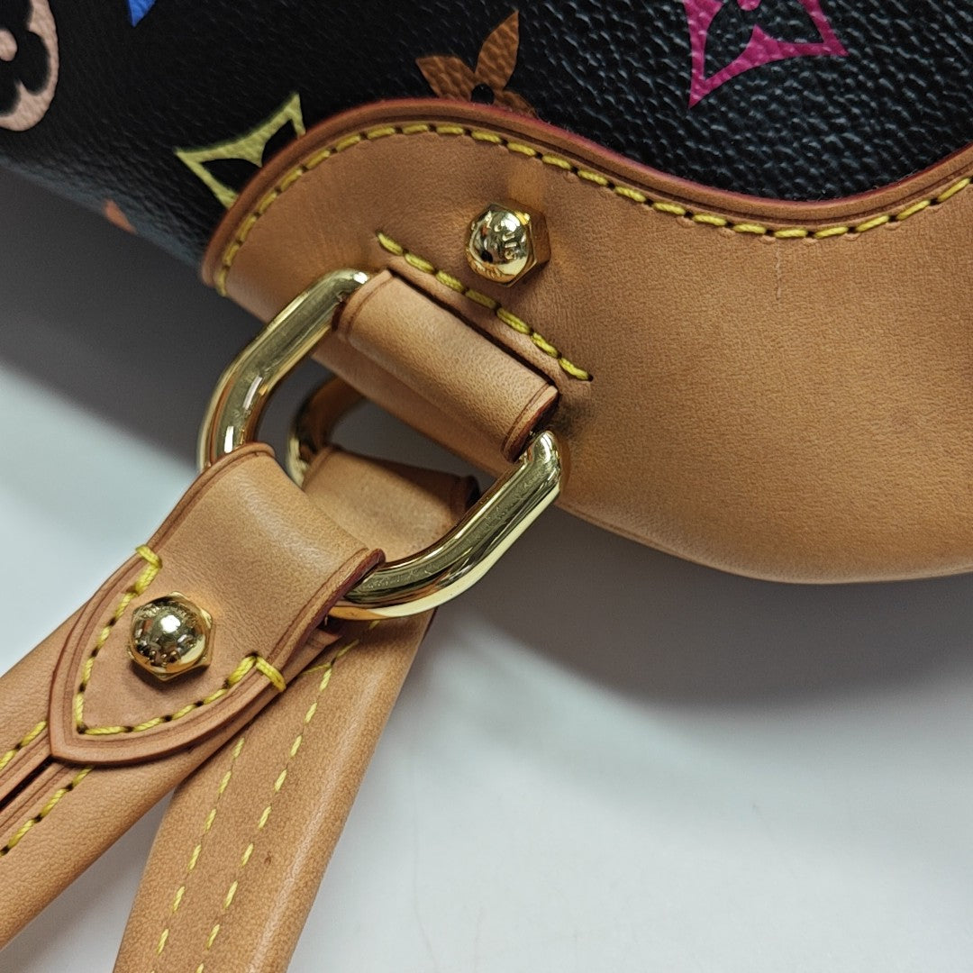 LV × TM CLAUDIA Monogram Coated Canvas Black