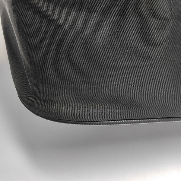 Nylon Top Handle Bag Black