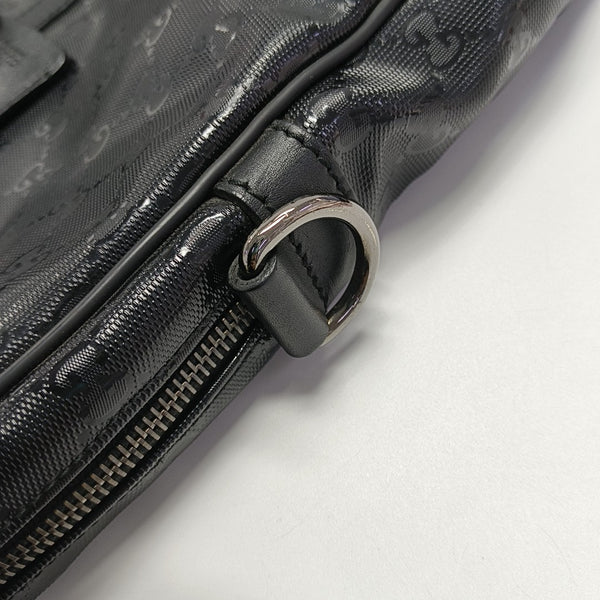 GG Imprime Monogram Coated Canvas Black