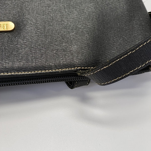 Calfskin Shoulder Bag Black