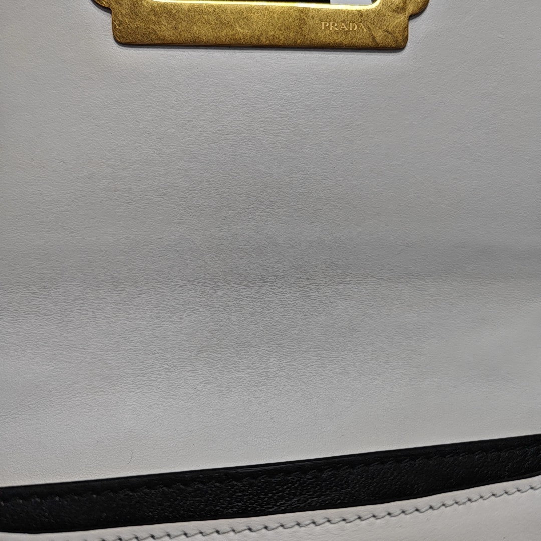 Cahier Saffiano Calfskin White