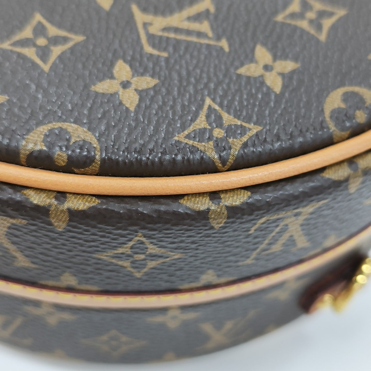 BOITE CHAPEAU PM Monogram Coated Canvas Brown