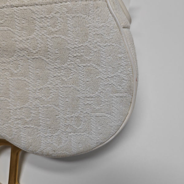 Saddle Mini Canvas White
