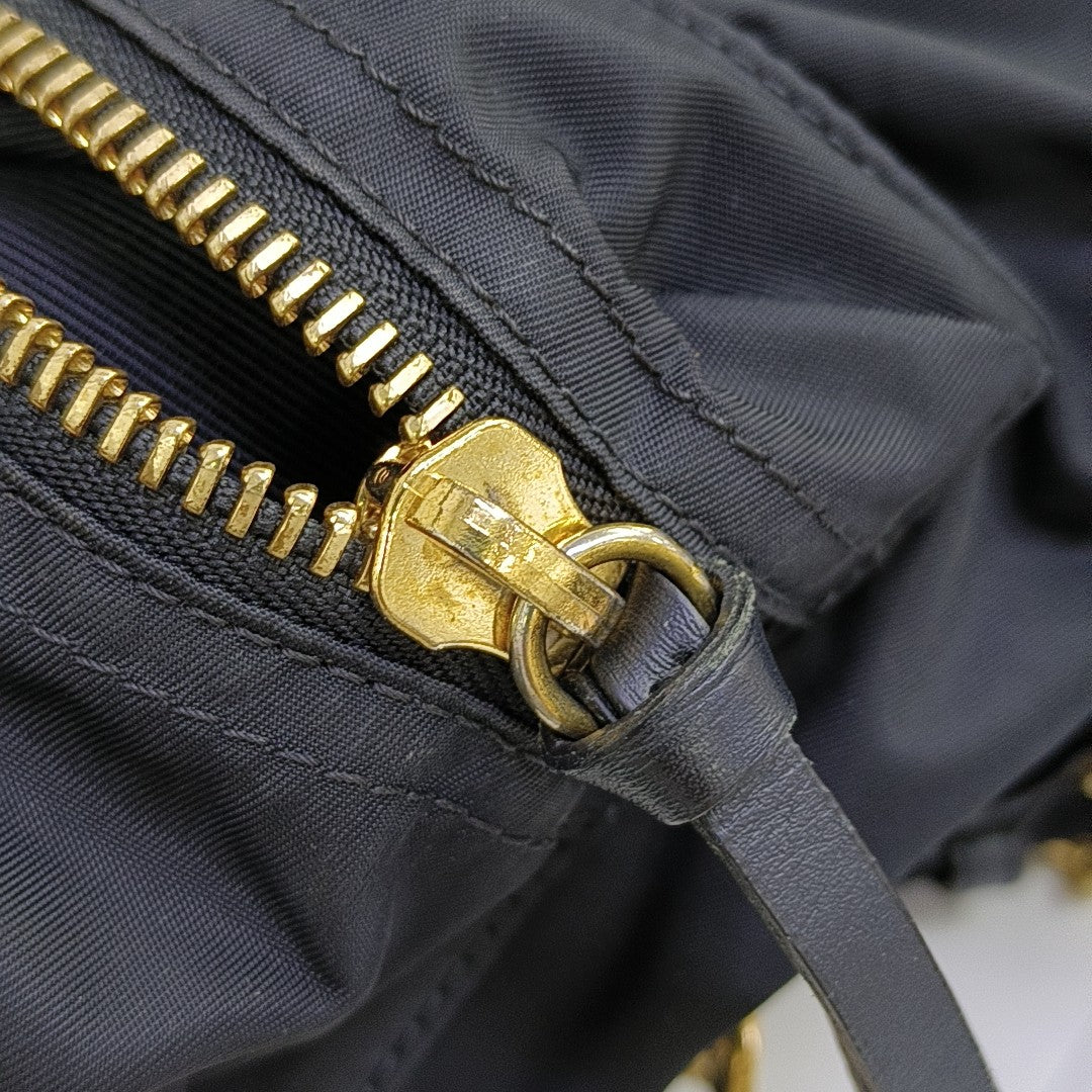 The Rucksack Medium Nylon Black