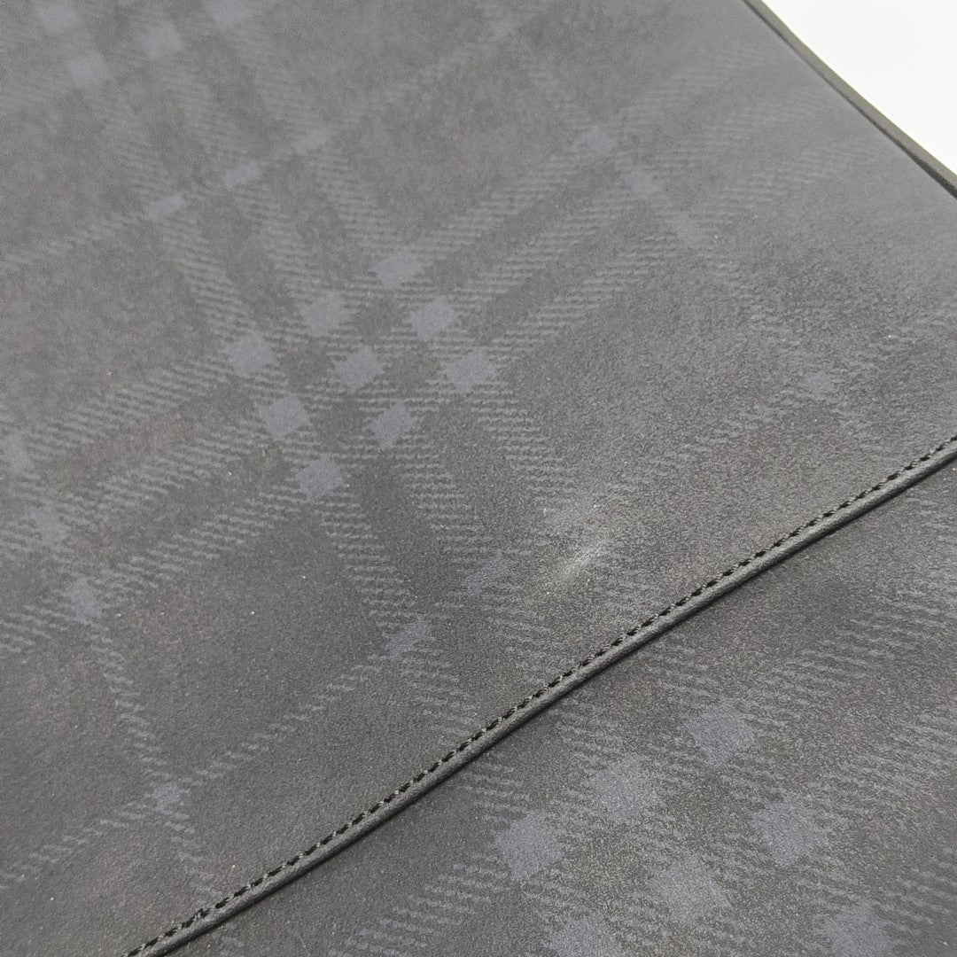 Special Material Top Handle Bag Black