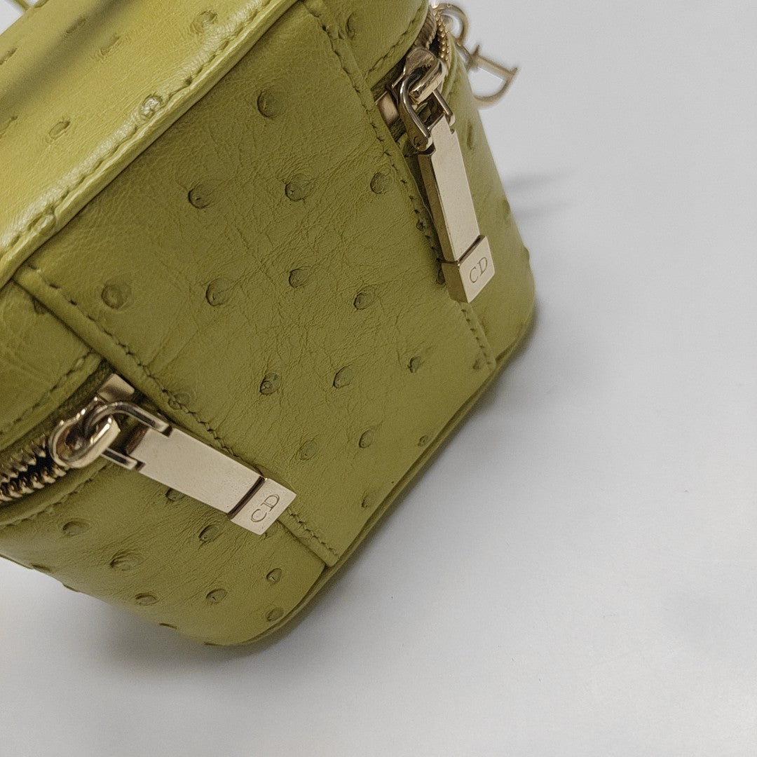 Travel Vanity Ostrich Yellow