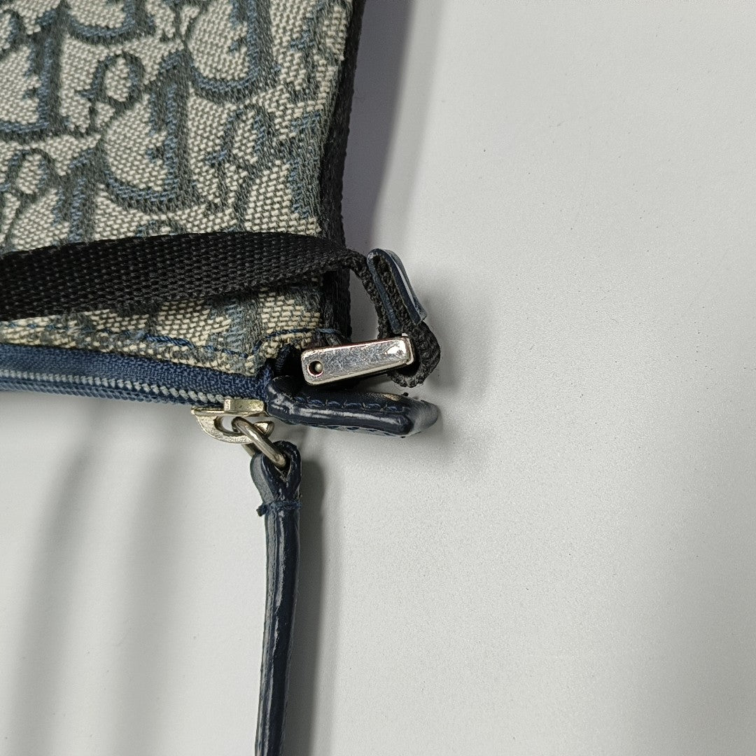 Vintage Trotter Oblique Canvas Blue