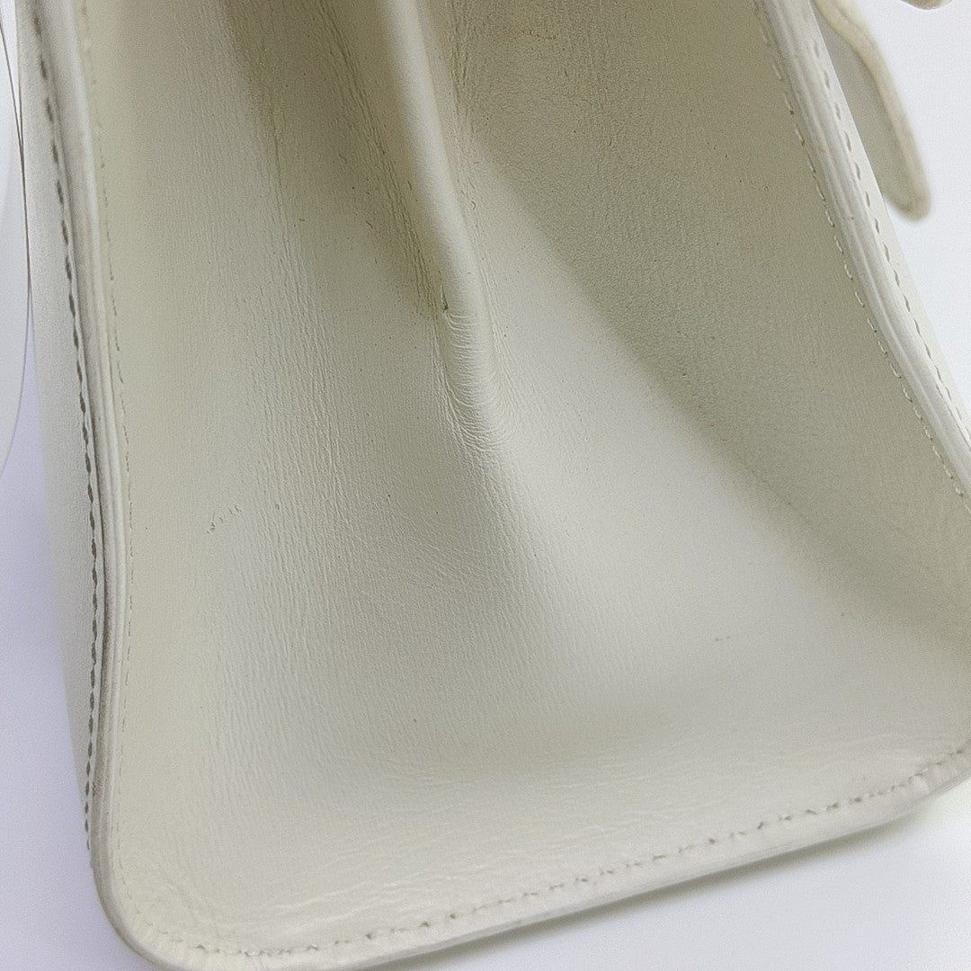 Brillant Mini Calfskin White