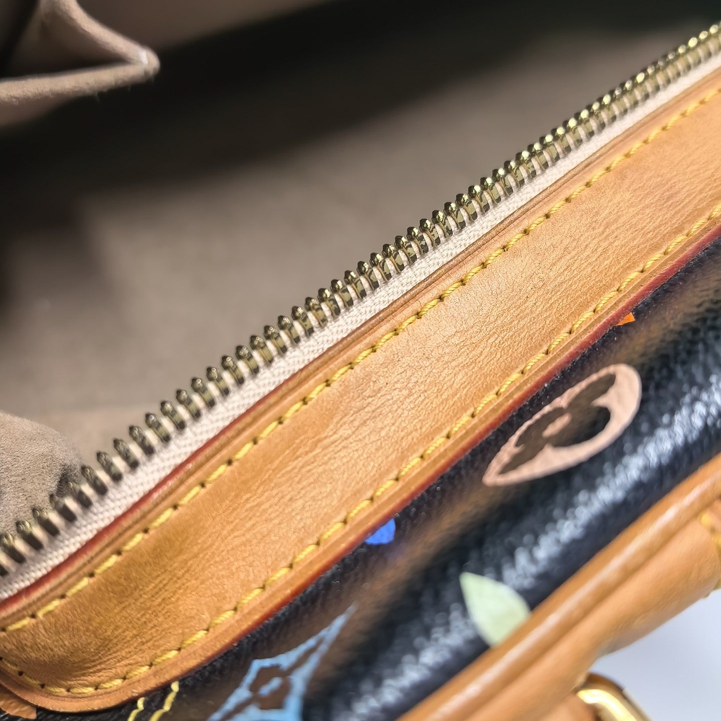 LV × TM CLAUDIA Monogram Coated Canvas Black