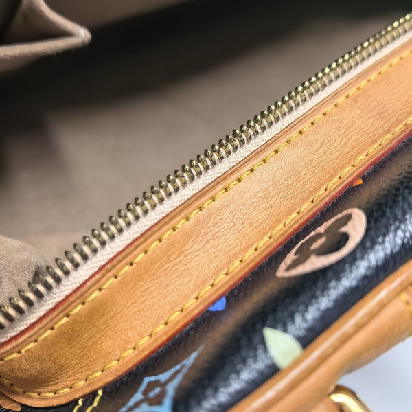 LV × TM CLAUDIA Monogram Coated Canvas Black
