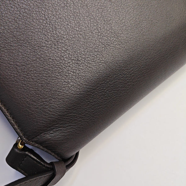Gancini Calfskin Gray