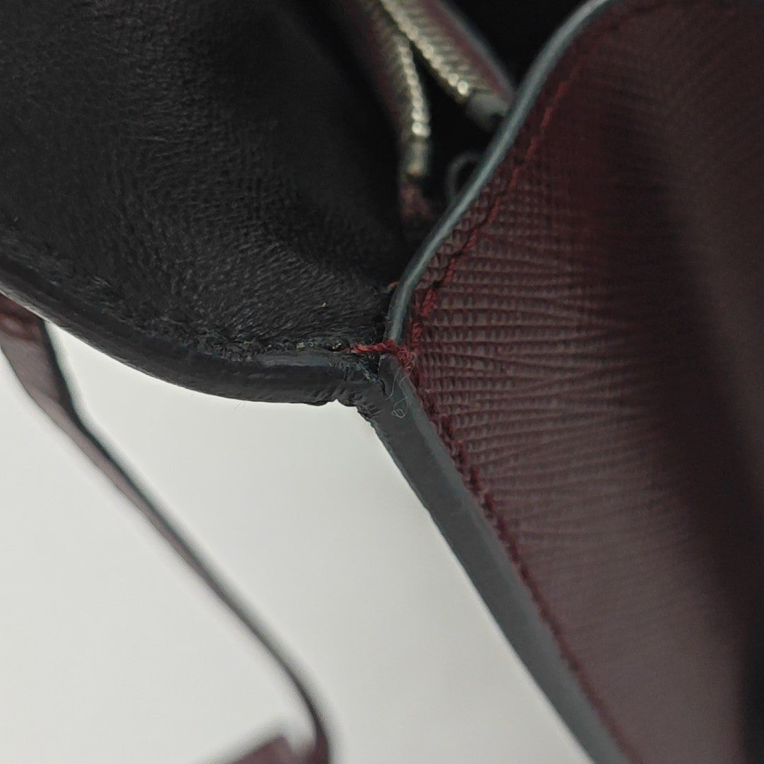 Sound Bag Saffiano Calfskin Red